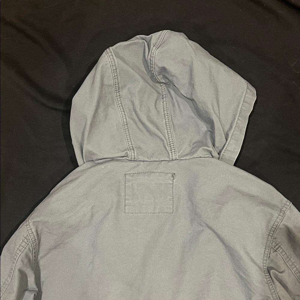 Gray Hooded Universal Thread Jacket - image 6